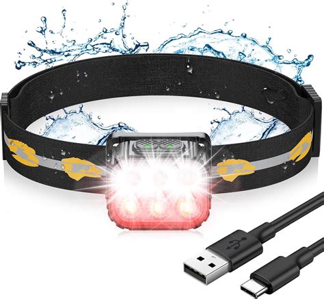 Lampe frontale puissante et rechargeable .